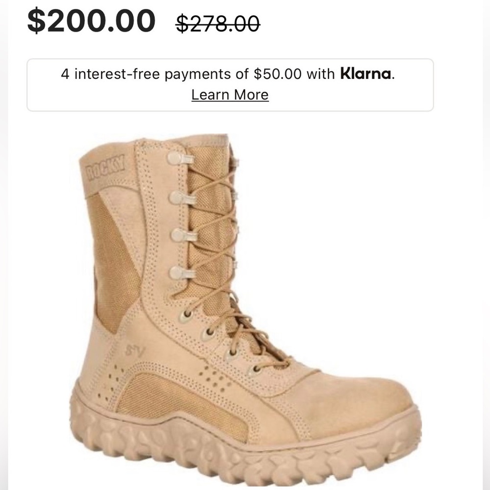 S2V Rocky Boots